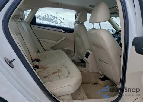 2014 Volkswagen Passat Se из США, поврежденный, VIN 1VWBH7A37EC002821